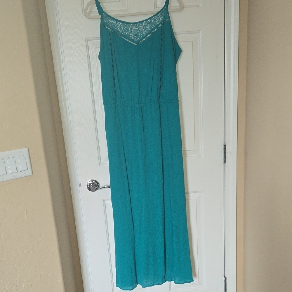 NWT RUE+ XL Adj Strap Maxi Slip Dress Sleek Sexy Versatile Summer Staple Comfort